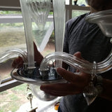 Pair Of Vintage Venetian Glass Sconces