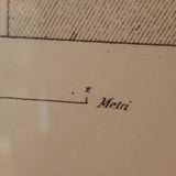 Vintage Mid Century Modern Architectural Etching Palazzo Bartolini #91008