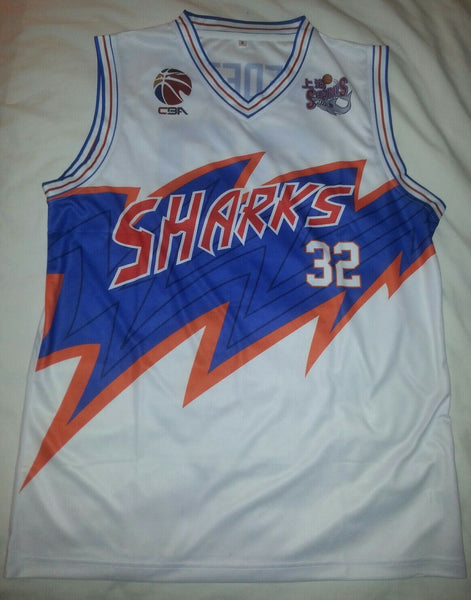 Jimmer Fredette Shanghai Sharks CBA Basketball Jersey White, Size XL