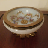 Vintage Baccarat Crystal Opaline Small Vessel