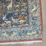 Silk Foundation With Cashmere Hand Knotted Very Fine  70 Raj