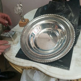 Silver Plated Candy Dish Wiliam Rogers 4135