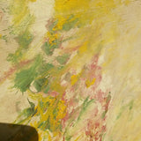 Mid Century Modern Abstract Expressionist Painting Signed