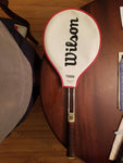 Wilson T2000 Tennis Racquet Made in USA Good Condition - Diamonds Sapphires Rubies Emeralds
