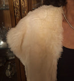 Tahari Arthur S. Levine Faux Fur Vest Size Small