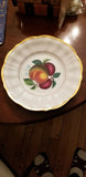 Antique KPM Plate with Fruit and Gold Border - Diamonds Sapphires Rubies Emeralds