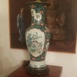 Antique Chinese Porcelain 100 Years Old Lamp