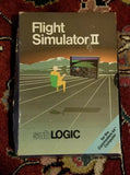 Flight Simulator II CM-FS2 SubLOGIC for  Commodore 64 by Bruce Artwick - Diamonds Sapphires Rubies Emeralds
