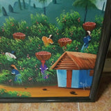 Haitian Farming Themed Painting