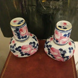 Pair of Limoges China Covered Jars