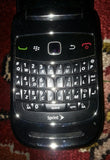 Blackberry Style 9670 Flip Phone NOT WORKING!  FOR PARTS!   Looks Good. - Diamonds Sapphires Rubies Emeralds