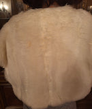 Tahari Arthur S. Levine Faux Fur Vest Size Small