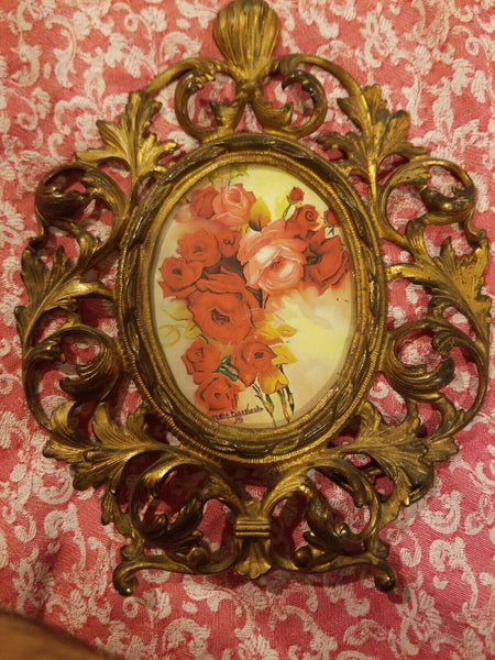 Artwork Depicting Flowers by Nelly del Carmen Toro Varela,  Artist Who Uses Feet