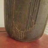 Mid Century Modern Danish Designer Ceramic Lamp