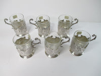 Antique Persepolis Takhte Jamshid Hakhamaneshian Silver 84 Tea Set