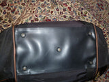 Authentic Lark Duffle Bag, Very Good Condition 23" Black, Canvas - Diamonds Sapphires Rubies Emeralds